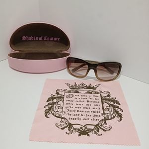 Juicy couture Sunglasses Women Rectangle Brown